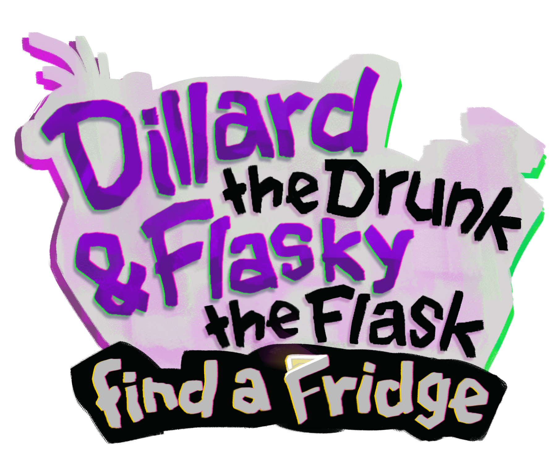 Dillard the Drunk & Flasky the Flask Find a Fridge - Godot Jame Winner